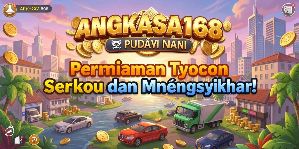 Tangkapan layar utama ANGKASA168 yang menampilkan gameplay Tycoon yang menarik.