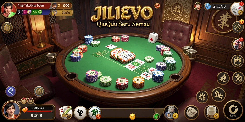 Gameplay QiuQiu yang mendebarkan dan mengasyikkan.