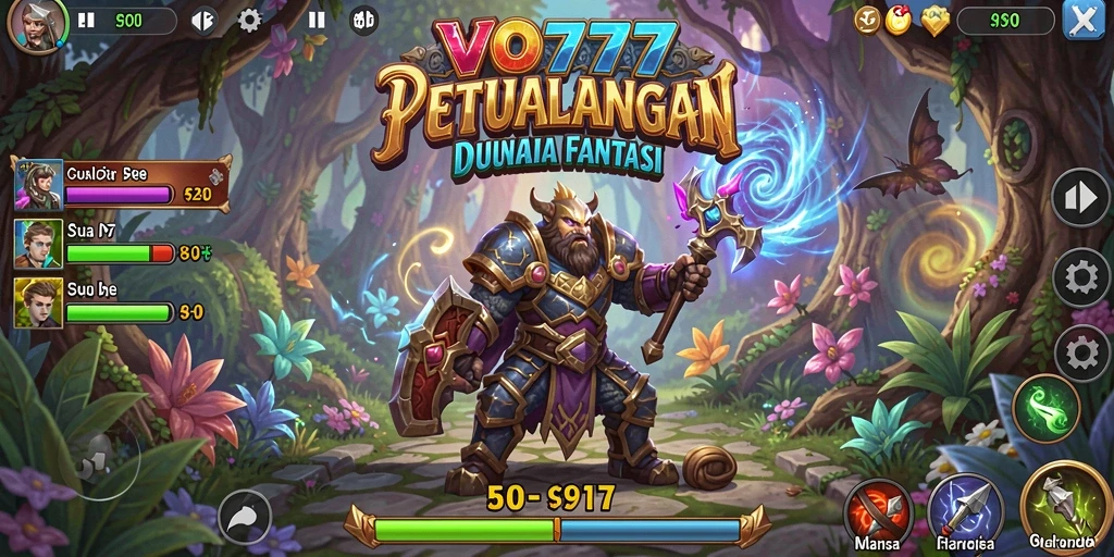 Tampilan menarik dari game petualangan VO777 dengan pemandangan menakjubkan.